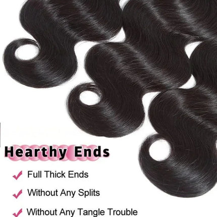 40 Inch Body Wave Human Hair Brazilian Burmese Raw Extensions Loose Water Weave 3 4 Bundles Virgin Natural Black Crochet Tissage