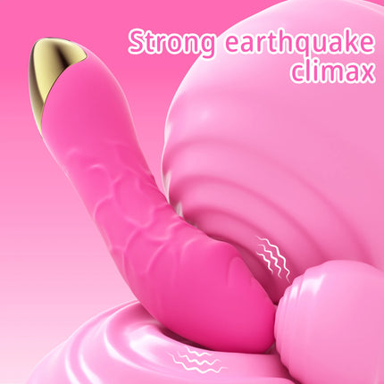 Beginner Vagina Vibrator for Women Clitoris Nipples Stimulator Clit G-Spot Vibrator Female Masturbator Sex Toy for Women 18+