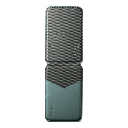 Luxury Business Leather Wallet Card Holder Bag For iPhone & Samsung Galaxy MagSafe Accessories With Slim Geometric Design Gift