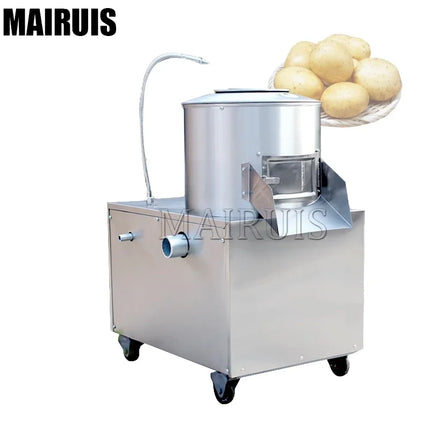 Commercial Electric Potato Carrot Peeling Machine Stainless Steel Potato Washing And Peeling Machine