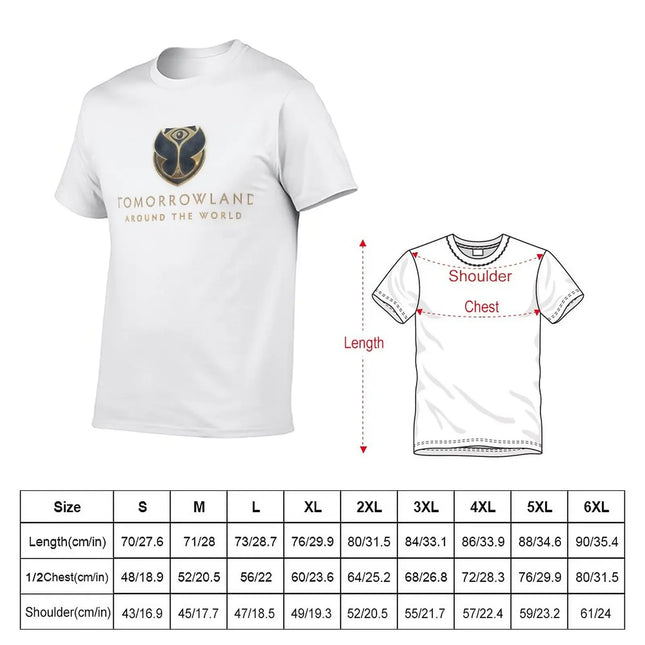 New Tomorrowland T-Shirt anime figures quick drying men's clothing