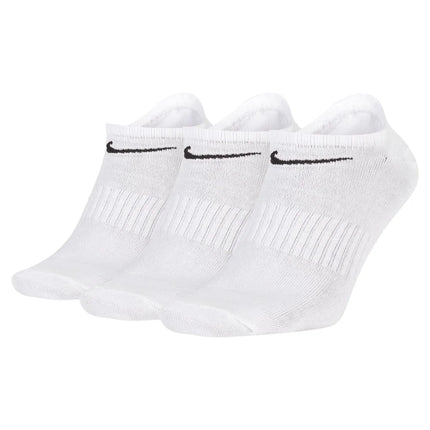 Nike Logo Athletic High-Top Socks Training Mid-Calf Socks Unisex Style Combo Pack White SX7676-100