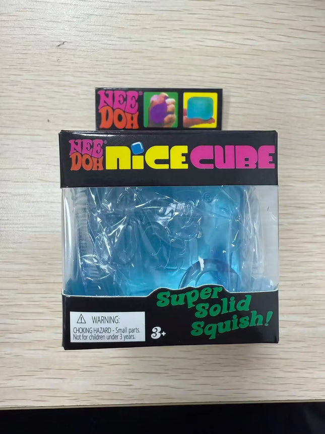 Schylling Needoh Nice Cube Sensory Nice-Sicle Stress Relief Squishy Cube Anti-Anxiety Squeeze Object For Focus ADHD Population**
