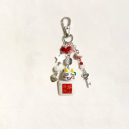 Toro Inoue charms cute Keychains|Cute Cat Bag Charm|Handmade Animal Keychain | Gift For Her