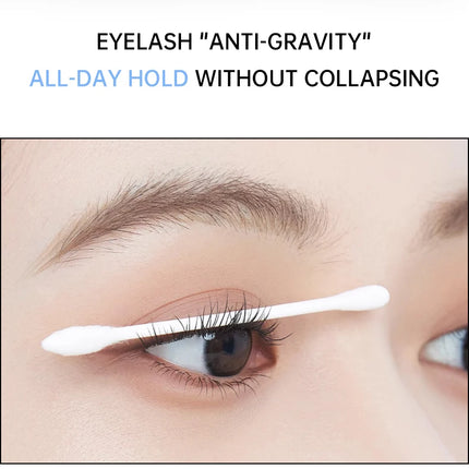 MACKANDY 4D Curling Thickening Black Mascara Waterproof Sweatproof Defined Lashes & All-Day Hold for Eyelash Extensions & Makeup
