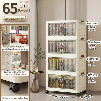 Folding Storage Cabinet Wardrobe / Armoire Rangement Pliable