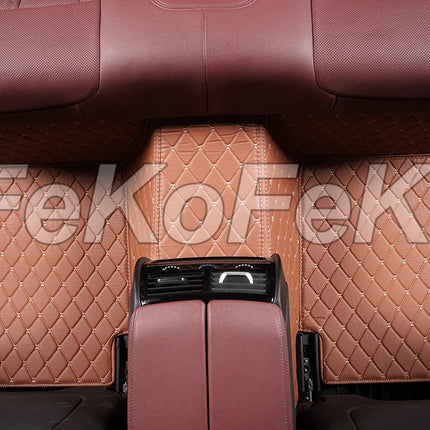 Custom Car Floor Mats For VW Polo Polo-Plus Polo-GTI Auto Carpets Foot Coche Accessorie