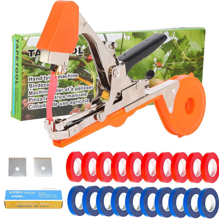 Plant Branch Hand Tying Binding Machine Garden Plants Tying Machine Minced Vegetable Tape Tool Tapener Garden Tools