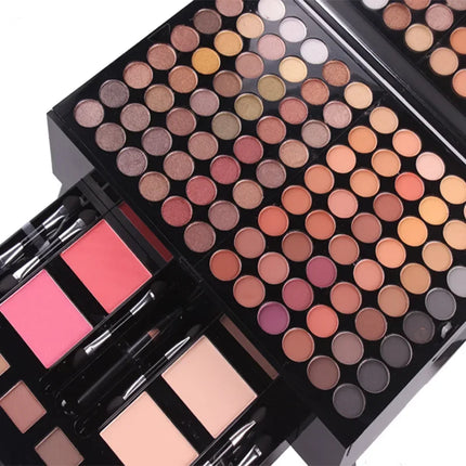 MISS ROSE Makeup Set Box Professional Full Kit 180 Color Glitter Eye shadow Palette Powder Brush Foundation Cosmetic Gifts Women