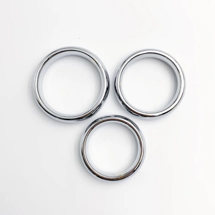 1pcs Penis Stretcher Fun metal rings Male sex products metal penile rings time-lapse penis rings penis weights dick sex toys