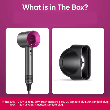 New High-speed negative ion bladeless constant temperature hair dryer Professional home-use negative ion hair dryer