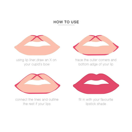 Luxury Matte Lip Liner, Long-Lasting, Smooth Application for Perfect Outline & Filling, Versatile Shades for All Skin Types