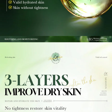 Asiatic Centella Face Serum Reduce Facial Redness Lifting Firming Faded Wrinkles Whitening Facial Essence Skin Care Product