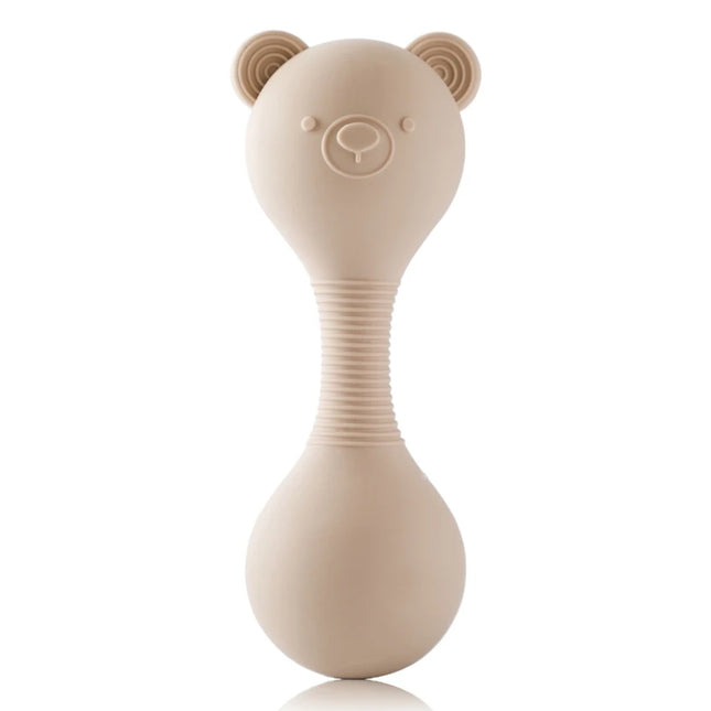 Silicone Baby Rattle Toy Food-grade Baby Teething Tape The Cartoon Bear Shakes The Music Toy Babies' Sensory Touch Toy Baby Gift