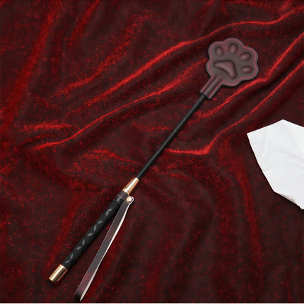 Temperature Reactive Color Changing Cat Paw Paddle3D Embossed PU Leather Spanking Toy BDSM Couple Bedroom Role Play Cosplay Game