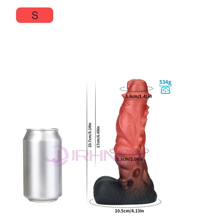 Monsters Dildo S-XXL Huge Anal Dildos with Suction Cups Silicone Fake Penis Vaginal Anal Plug 18+ Sex Toys for Women/Men