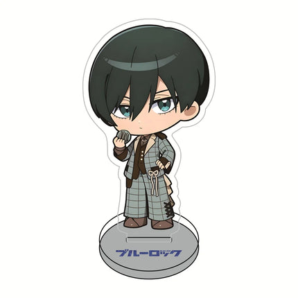 Blue Lock Military Style Version 10cm Acrylic Stand Figures keychain  Anime Collectible Merchandise Desktop Decoration Fan Gift