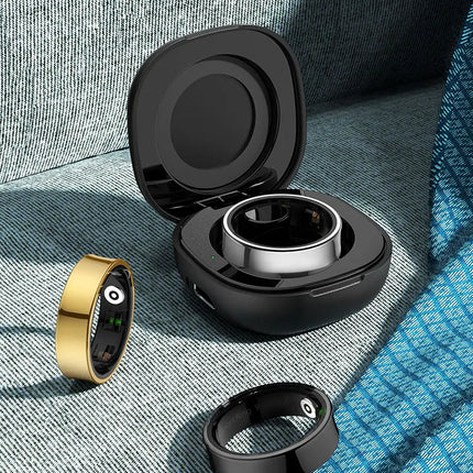 Amovan hot selling premium health sports sleep video picture remote control elegant smart ring for iOS Samsung Xiaomi phone