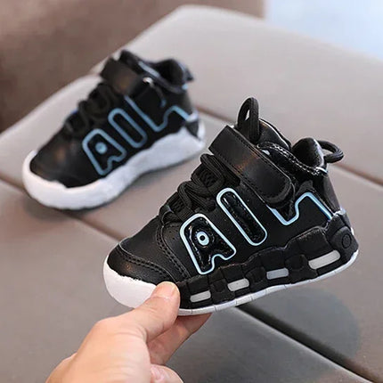 Girls Boys Sports Shoes Baby Shoes Toddler Non-slip Sneakers Casual Soft Shoes for Children Girls Baby Kids Outdoor Shoes