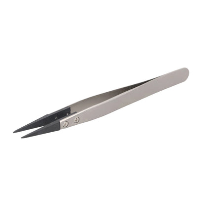 Plastic Tweezers High Accuracy  Carbon  Plastic Tweezers Anti Static for Photovoltaic for Microelectronics for Aerospace