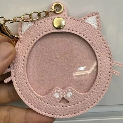 New Kawaii Cat shape Ita Bag Pins Badge Protector Case for 58mm Anime Badges Decoration Bag Accessories Pin Case birthday gift