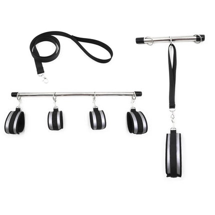 High quality Stainless Steel Adult Games Handcuffs Collar Bdsm Bondage Fetish Flirting Sex Toys For Couples Erotic SM Products