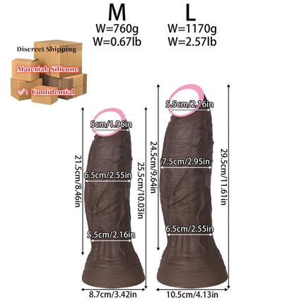 NEW Huge Realistic Dildos Silicone Layer Penis with Suction Cup Adult Sexy Toys for Woman Men Vagina Anal Massage Stimulator 18+