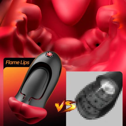 Male Masturbator Deep Throat Mouth Blowjob Vibrator Penis Pump 360° Wrapped 9 Frequency Vibration APP Control Sex Toys for Men