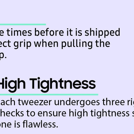 Fiber Tip Lash Extension Tweezer, Titanium Black Eyelash Nano Tip Tweezer for Lash Tech Supplier