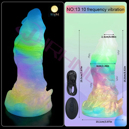 Vibrator Anal Dildos for Women Masturbator Consolador Silicone 10 Frequency Vibrador Anal Plug 18+ G Spot Clitoral Stimulator