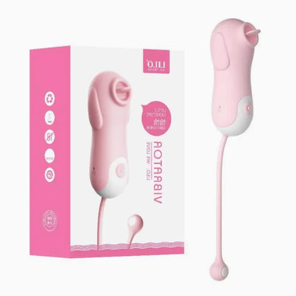 10 Speeds Vibrating Egg Tongue Licking Clitoris Stimulator Masturbator G Spot Stimulating Massage Sex Toys For Adult