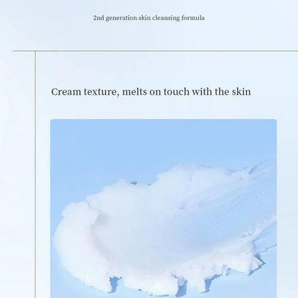 Cleansing Makeup Removal Cream Light Moisturizing Deep Cleansing Facial Makeup Gentle Makeup Remover Product