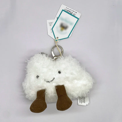 @JC Golf Ball Plush Keychain, Grape Keychain, Jellyfish Plush toy, Hippopotamus, And Plush Elephant JC Bag Keychain