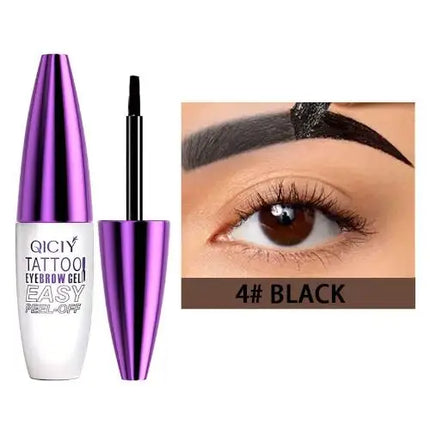 1pc Tear-Off Eyebrow Gel Lasting 3 Days Dyeing Eye Brow Long-Lasting Intense Waterproof Smudge-Proof Gel Make Up Cosmetic Tools