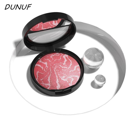 3 Color Blush Palette Waterproof Lightweight Breathable Long Lasting Smooth Baked Powder Blusher Correcting Foundation 60g