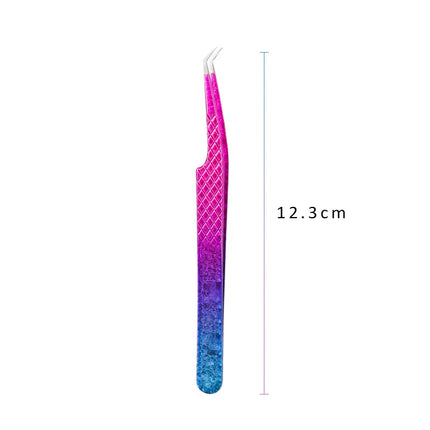 Tweezers Eyelash Extensions Clip Eyebrow Lash Extension Tweezers  Cosmetic Makeup Tools Professional Precision Eyelash Tweezers