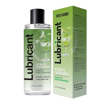 Water-Based Strawberry Flavored Lubricant, Personal Lube for Men, Women and Couples, Made Without Added Sugar, 200ml
