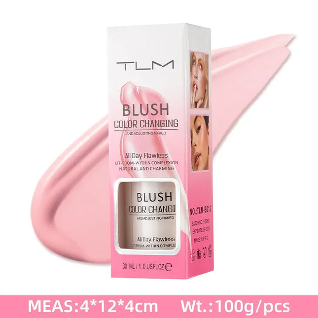 30ML TLM Foundation Color Changing Makeup Base Nude Face Full Cover Matte Concealer Long Lasting Make Up Liquid Foundation Cream
