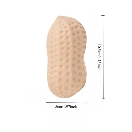 Simulated Peanut Squeeze Toy Squishy Slow Rebound Fidget Toy Relieves Pressure Anxiety Peanut Decompression Toy Friends Gift