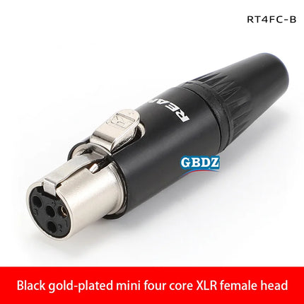 Tiny XLR Cable Connector Male Female 3 4 5 Pin Mini XLR Plug/ Male Socket RT5MP  Wireless Bodypack Headphone Microphone Jack