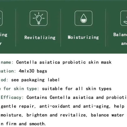 30pcs Centella Collagen Sleeping Facial Masks Skincare Anti Wrinkle Anti-aging Moisturizing Face Mask Korean Skin Care Products