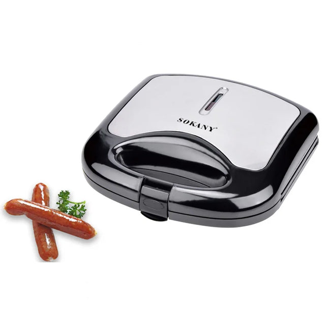Corn Dog Waffle Maker, Hot Dog Waffle Machine with Non-stick Coating Plate, Hot Dog Maker Toaster Makes 6 Corn Dogs, Corn Dog