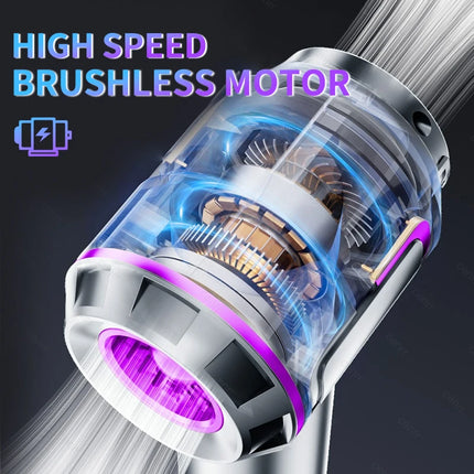 New 998000PA Mini Car Vacuum Cleaner Cordless Powerful for Home Handheld Blower for Car Cleaner Portable Car Vacuum Cleaner