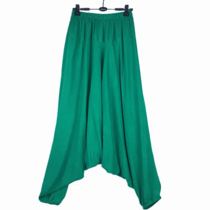 14 colors Plus size men's loose casual cotton cross pants, M-5XL Aladdin Lantern Wide Leg Trousers hip hop dancing Harem Pants