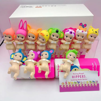 Sonny Angel Looking Back Series Blind box Action Figures Cute Mysterious Surprise Toy Anime Model Doll Child Christmas Gifts