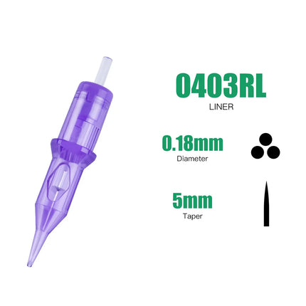 Mast PRO Tattoo Cartridge Needles SMP Art Makeup Needle 1RL 3RL Round Liner Permanent Makeup for Eyeliner Lip Tattoo Supplies