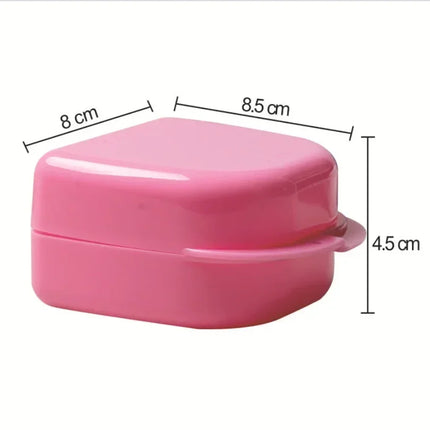 50pcs Dental Large Retainer Storage Box Denture Orthodontic Box Large Medium Open Box Tooth Tray Case