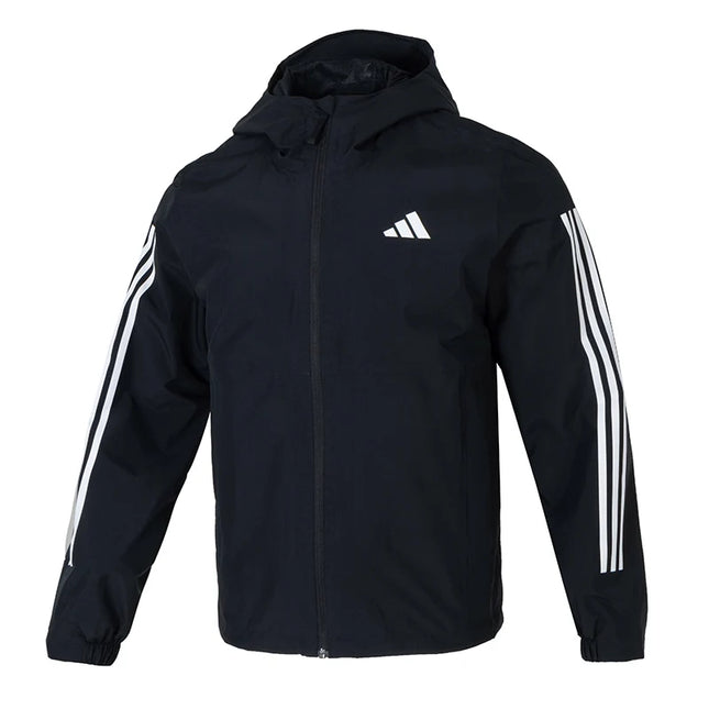 Adidas Men's Woven Hooded Jacket - Windproof Training Running / Adidas Men's Woven Hooded Jacket - Windproof Training Running
