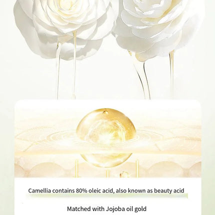 Maffick10pcs/30pcs Cleansing Oil Camellia Sublime Nourishing Moisturizing Deep Pore Cleansing Makeup Removing Oil