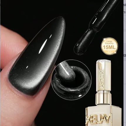 XEIJAYI 1pc 15ML Blue cat eye Nail Gel polish Semi Permanent Nail Art Soaking UV LED Nail Salon DIY Nail Salon Gel